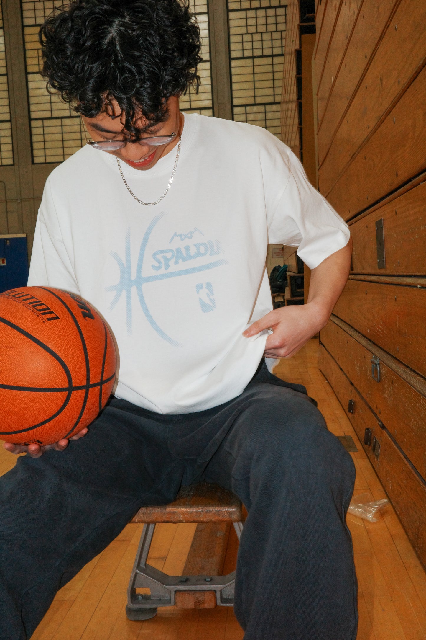 BLUE SWISH TEE